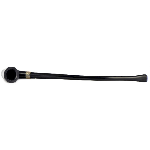 Трубка Peterson Churchwarden - Ebony Calabash Silver (без фильтра)-5