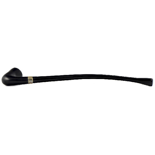 Трубка Peterson Churchwarden - Ebony Calabash Silver (без фильтра)-1