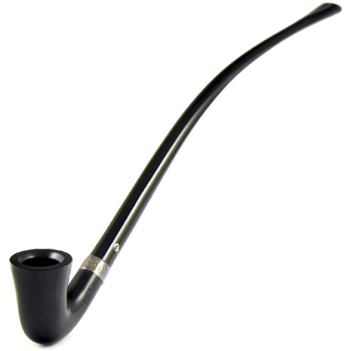 Трубка Peterson Churchwarden - Ebony Calabash Silver (без фильтра)-4