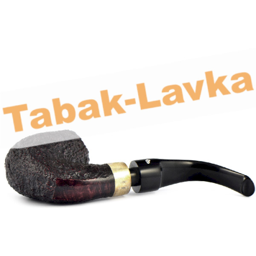 Трубка Peterson House Pipe - Sandblasted Bent P-Lip (без фильтра)-1