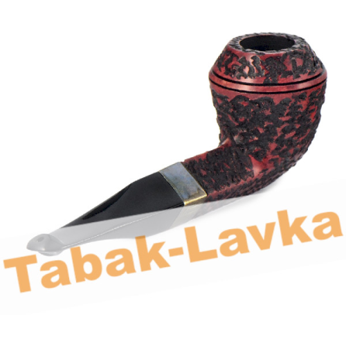 Трубка Peterson Sherlock Holmes - Rustic - Baker Street P-Lip (фильтр 9 мм)-3