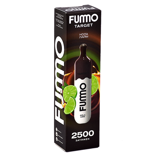 POD система Fummo - Target 2500 затяжек - Кола - Лайм - 2% - (1 шт.)