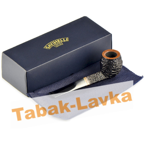 трубка Savinelli Porto Cervo - Rustic 504 (6 мм фильтр)-5