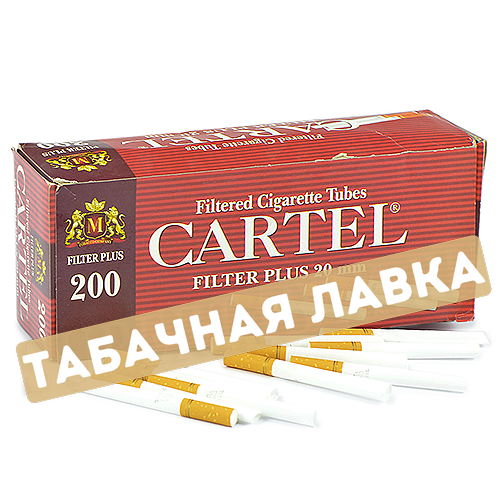 УЦЕНЕННЫЕ Сигаретные гильзы Cartel - Long Filter (200 шт.)