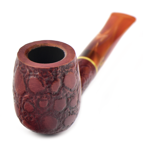 Трубка Savinelli Alligator - Red 128 (фильтр 9 мм)-1