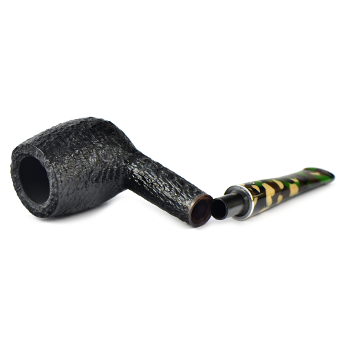 Трубка Savinelli Camouflage - Rustic Black 111 (фильтр 9 мм)-3