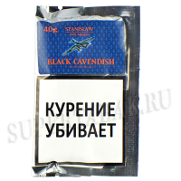 Табак Stanislaw  - Black Cavendish кисет (40 гр) фол. уп.