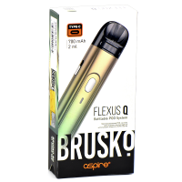 Многоразовая POD-система Brusko FLEXUS Q Turquoise Gradient