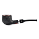 Трубка Stanwell - Brushed - Rustic Black 242 (без фильтра)