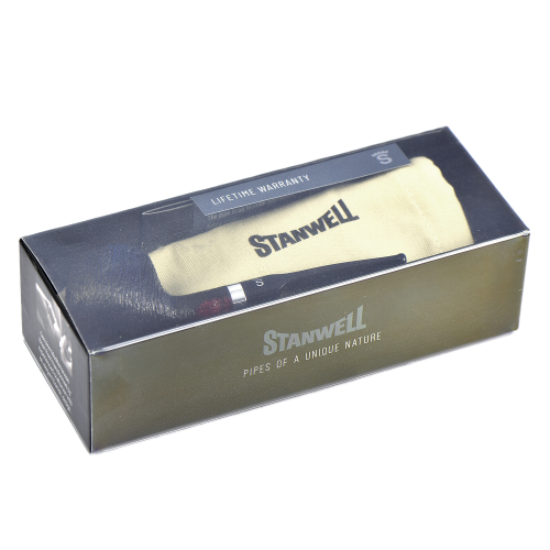 Трубка Stanwell - Brushed - Rustic Black 242 (без фильтра)-1