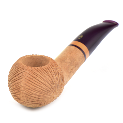 Трубка Savinelli Riccio - Rustic Natural 321 (фильтр 9 мм)-5