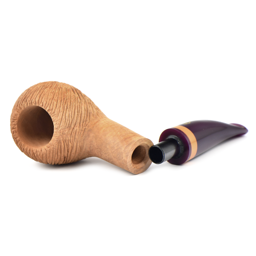 Трубка Savinelli Riccio - Rustic Natural 321 (фильтр 9 мм)-3