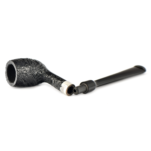 Трубка Peterson Speciality Pipes - Belgique - Sanblasted Nickel Mounted (без фильтра)-6