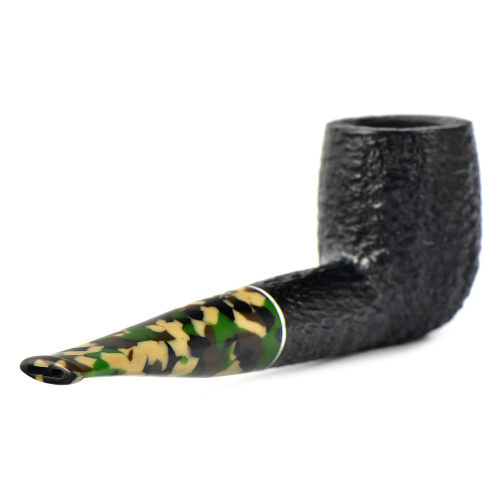 Трубка Savinelli Camouflage - Rustic Black 101 (фильтр 9 мм)-6