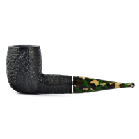 Трубка Savinelli Camouflage - Rustic Black 101 (фильтр 9 мм)