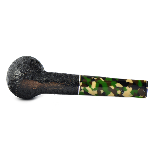 Трубка Savinelli Camouflage - Rustic Black 101 (фильтр 9 мм)-5