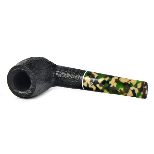 Трубка Savinelli Camouflage - Rustic Black 101 (фильтр 9 мм)-1