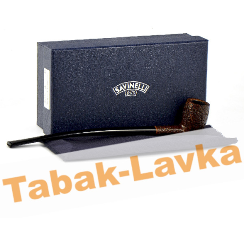 трубка Savinelli Churchwarden - Brownblast 403 (без фильтра)-1