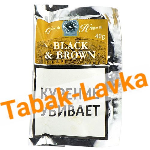 Табак трубочный Gawith & Hoggarth Black and Brown (КИСЕТ 40 гр.)