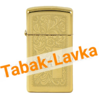 Зажигалка Zippo 1652B - Slim® - Brass Venetian