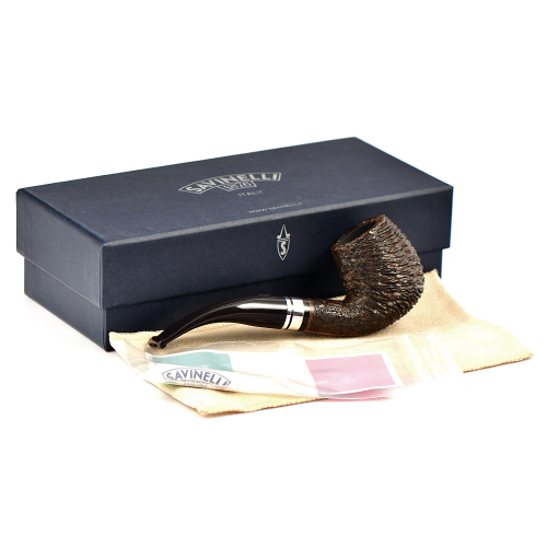 Трубка Savinelli Minerva - Marrone Rustic 601 (фильтр 9 мм)-5