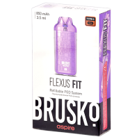 Многоразовая POD-система Brusko FLEXUS FIT - Purple