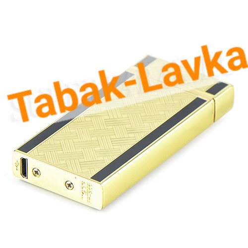 Электроимпульсная Зажигалка Tiger 900 J DB-02 (Gold)-2