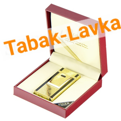 Электроимпульсная Зажигалка Tiger 900 J DB-02 (Gold)-3