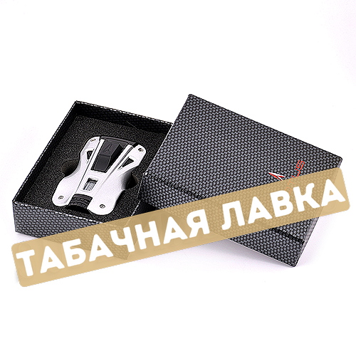 Зажигалка сигарная Lotus - L-7310 GT Twin Pinpoint (Grey)-3