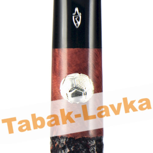 Трубка Savinelli Football - Rustic Black (6 мм фильтр)-2