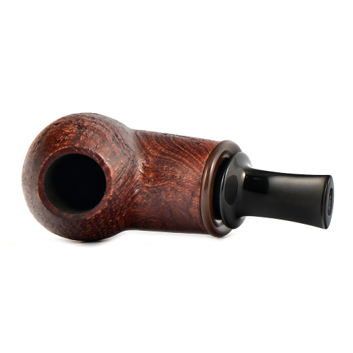 Трубка Astra 163 - Reverse Calabash Bent Apple - Brown Blast (без фильтра)-6