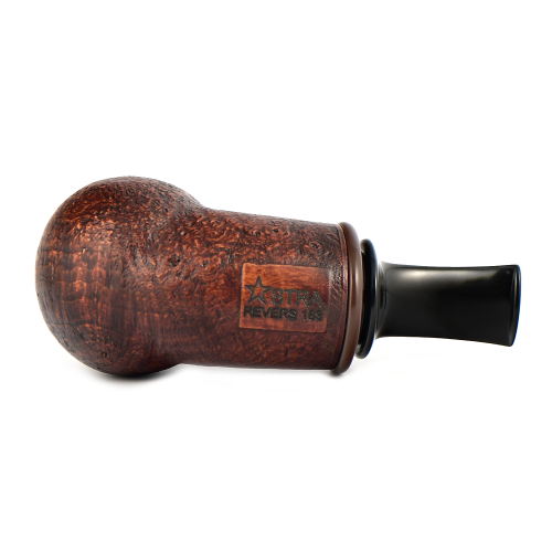 Трубка Astra 163 - Reverse Calabash Bent Apple - Brown Blast (без фильтра)-2