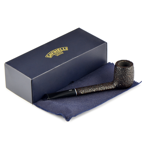 Трубка Savinelli Tre - Rustic 802 (без фильтра)-6