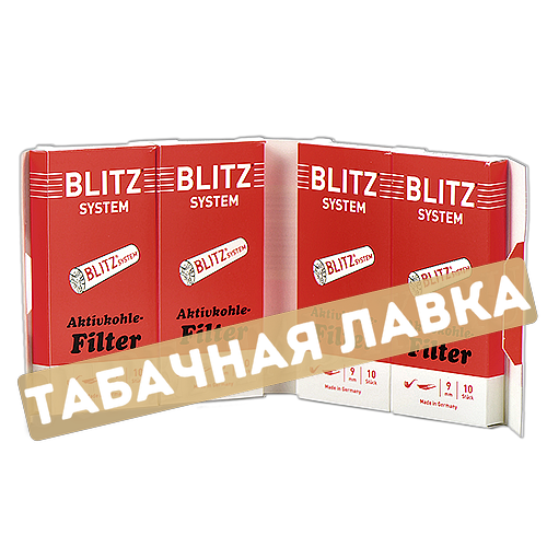 Фильтр Blitz 9 мм угольный 40 шт.-1