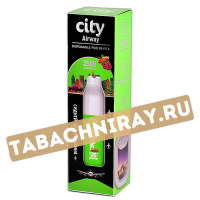 POD система City - Airway 3500 затяжек - Сидней (Дыня-Малина) - 1.8% - (1 шт)