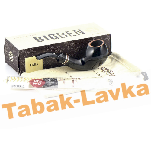 Трубка Big Ben - Dutch Master - Black Polish 008 (фильтр 9 мм)-1