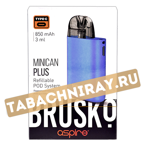 Многоразовая POD-система Brusko MINICAN PLUS Blue