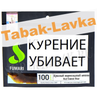 Табак для кальяна Fumari - Красный Мармеладный Мишка - (100 гр)