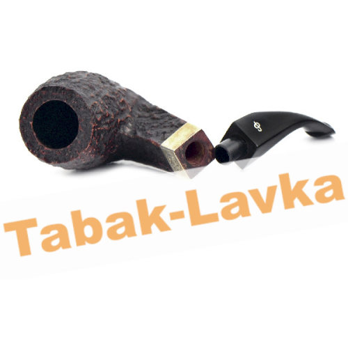 Трубка Peterson Sherlock Holmes - Rustic - Milverton P-Lip (фильтр 9 мм)-6