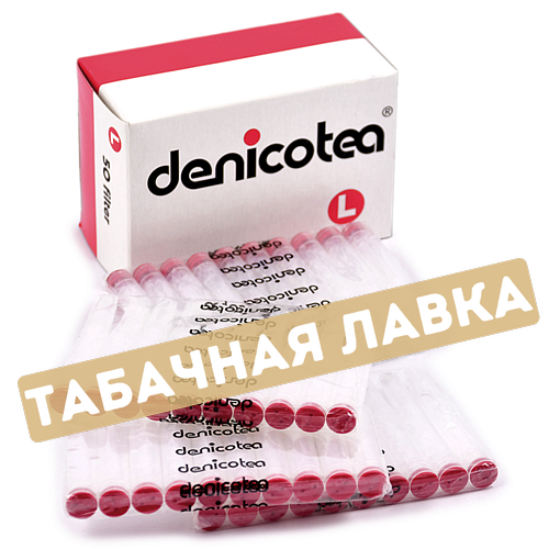 Сменные фильтры для мундштука Denicotea Long Filter 50 шт. (10115)