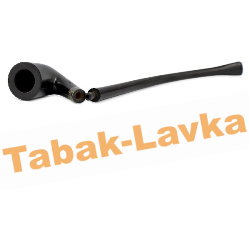 Трубка Peterson Churchwarden - Ebony D16 Silver (без фильтра)-6