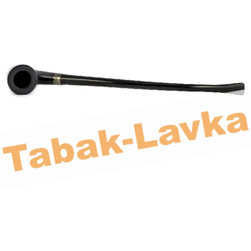 Трубка Peterson Churchwarden - Ebony D16 Silver (без фильтра)-2