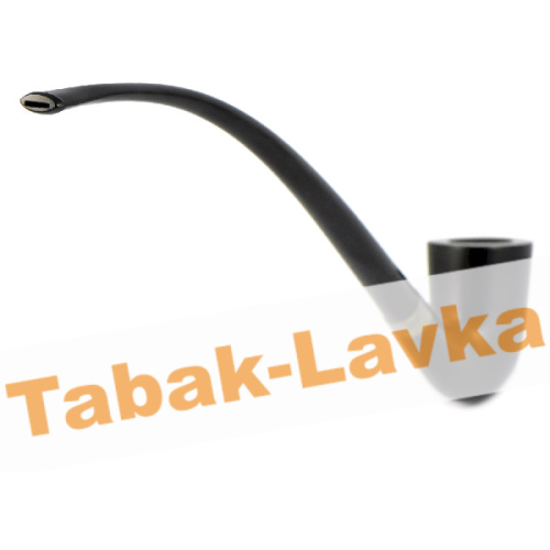 Трубка Peterson Churchwarden - Ebony D16 Silver (без фильтра)-1