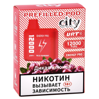 Картридж City Energy Pro 12.000 - Дикая клюква (1 шт.)