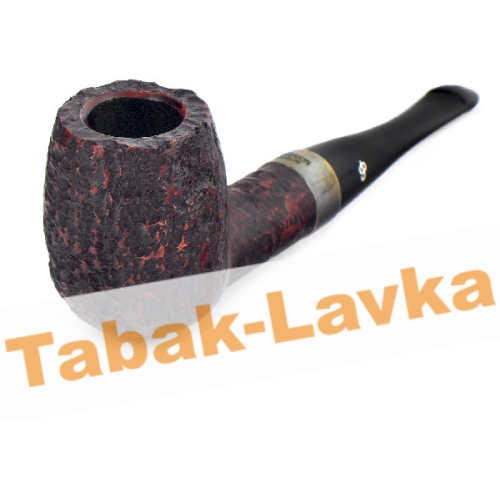 Трубка Peterson House Pipe - Rusticated Billiard P-Lip (без фильтра)-4