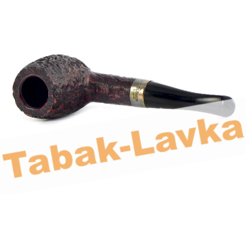 Трубка Peterson House Pipe - Rusticated Billiard P-Lip (без фильтра)-1