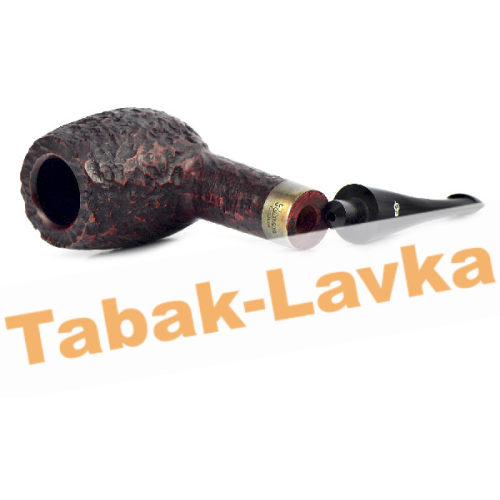 Трубка Peterson House Pipe - Rusticated Billiard P-Lip (без фильтра)-2