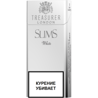 Сигареты Treasurer  London White Slims 