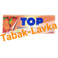 Бумага самокруточная TOP 78 mm - Sunrise Strawberry (Клубника)