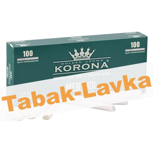 Сигаретные гильзы Korona Menthol De Luxe (100 шт.)